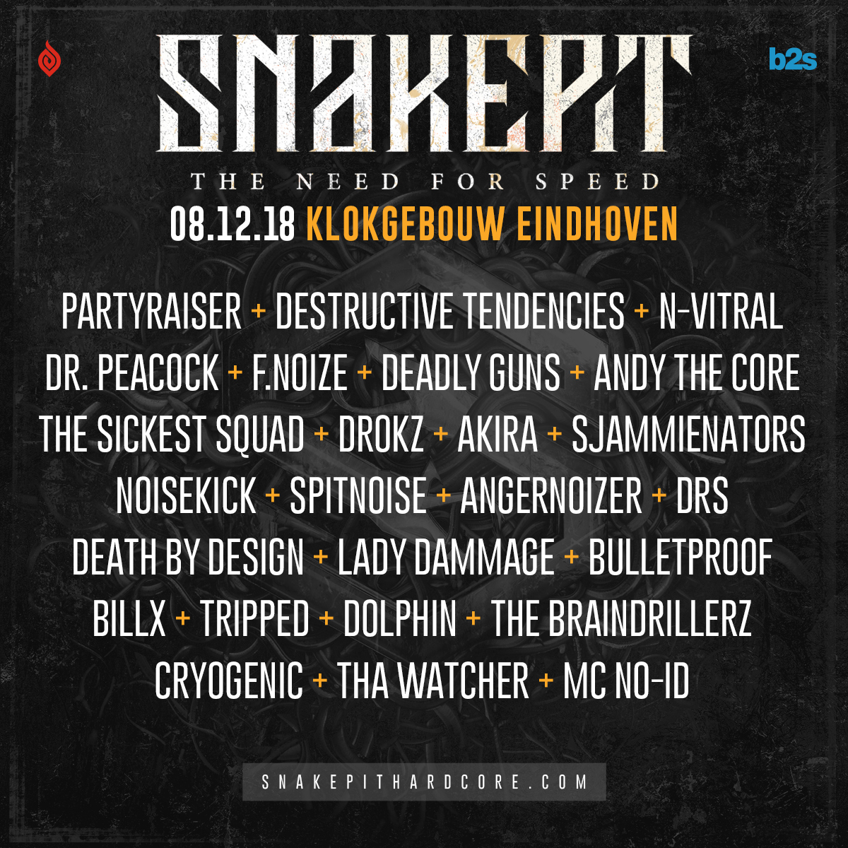 Snakepit lineup Art of Dance