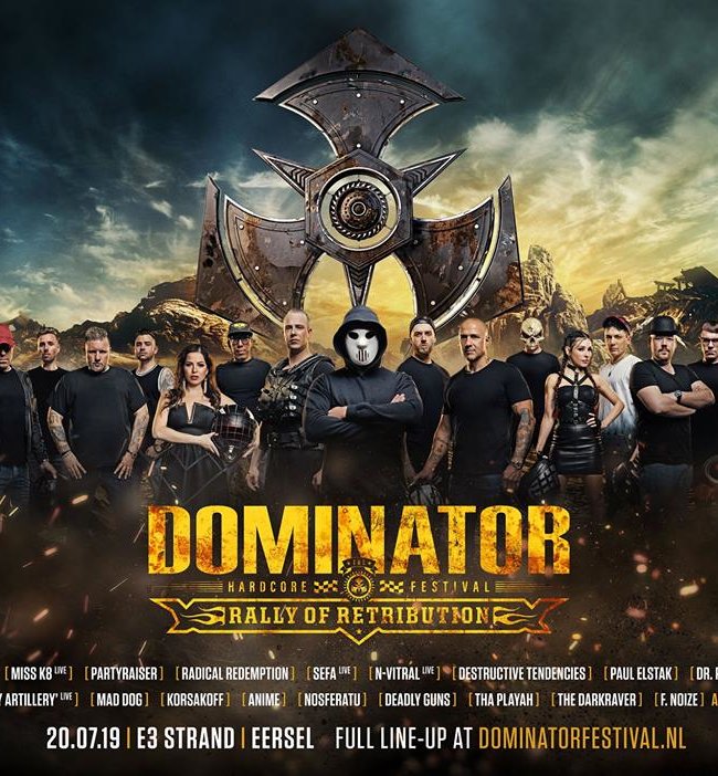 Line-up Dominator 2019 nu online, ontmoet de racers!