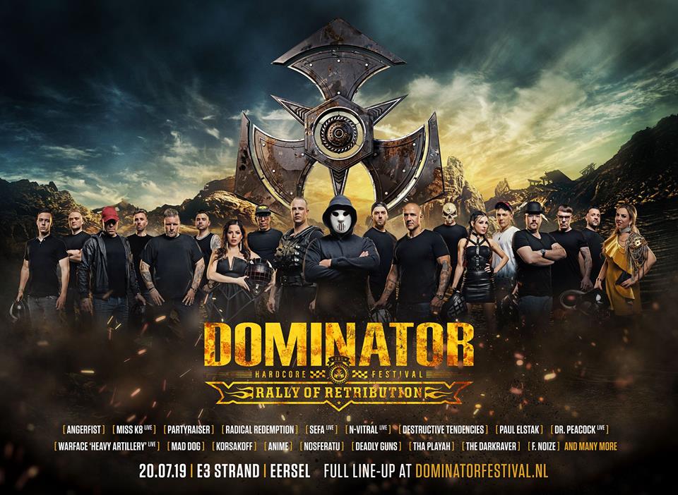 Line-up Dominator 2019 nu online, ontmoet de racers!