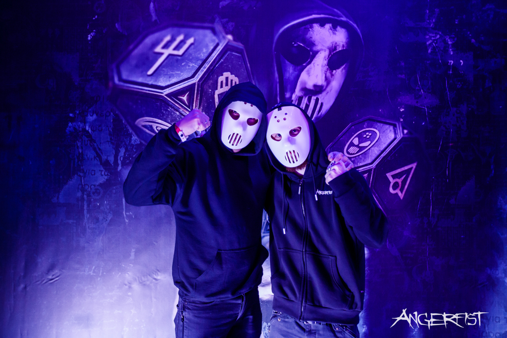 Photo moment with Angerfist at Diabolic Dice
