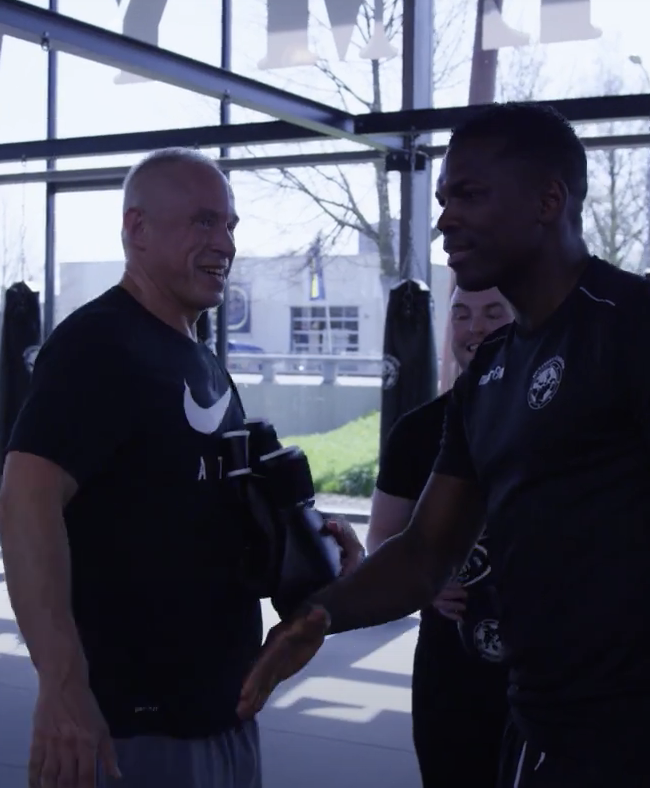 Boxing clinic with Remy Bonjasky and Neophyte