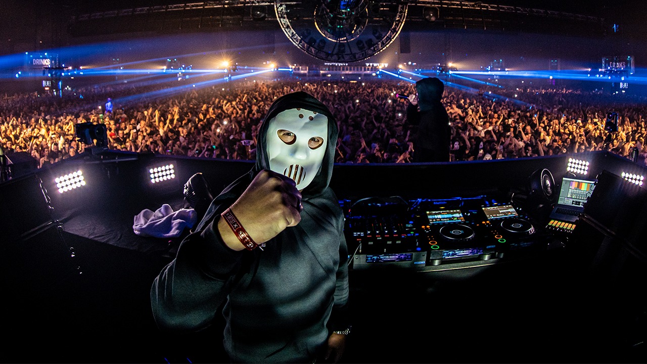 Relive the full set of Angerfist LIVE at Masters of Hardcore 2023 – Cosmic Conquest!