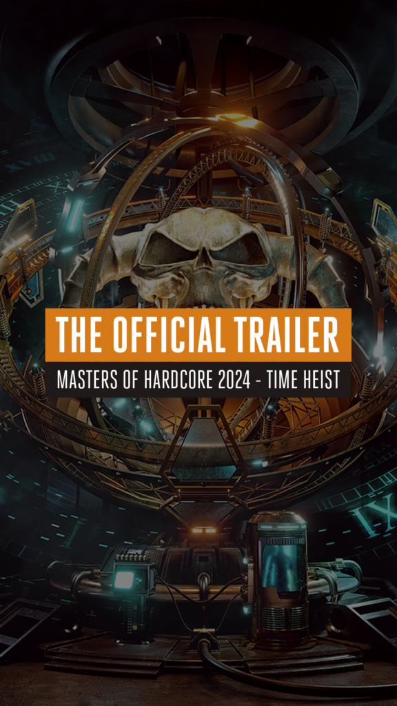 Check out the official trailer for Masters of Hardcore 2024 – Time Heist!