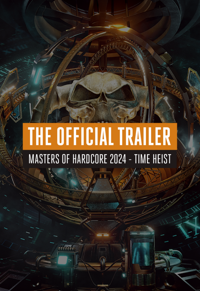 Check de official trailer for Masters of Hardcore 2024 – Time Heist!