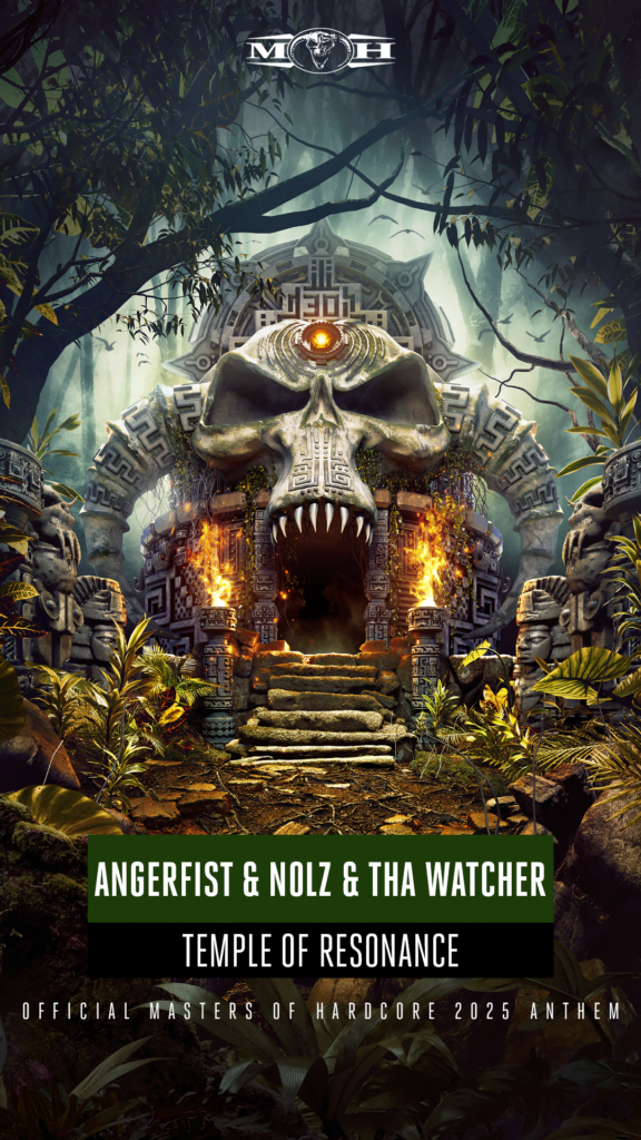 Angerfist & Nolz & Tha Watcher – Temple Of Resonance (Official Masters of Hardcore 2025 Anthem)