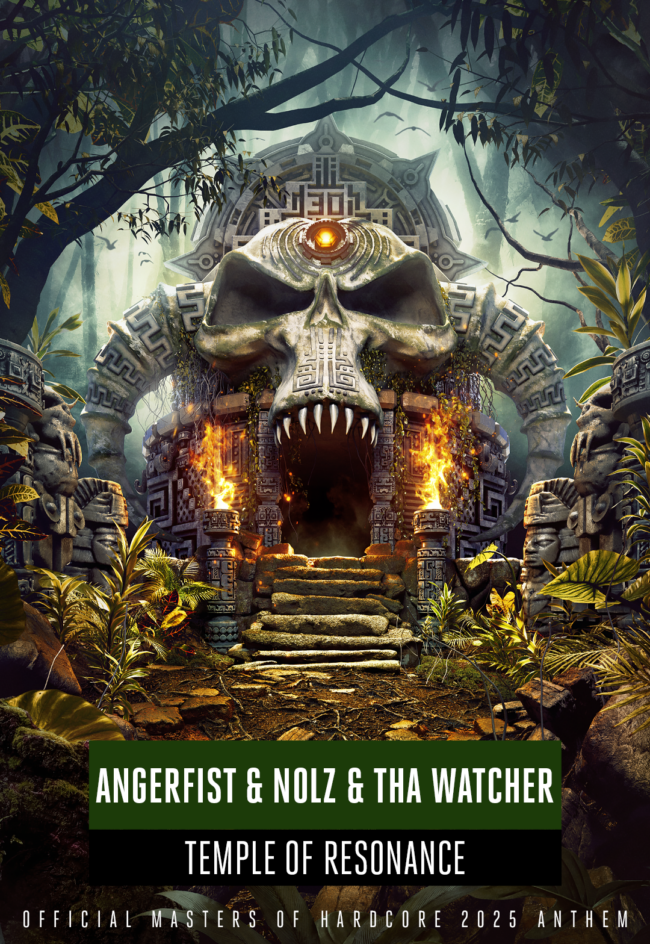 Angerfist & Nolz & Tha Watcher – Temple Of Resonance (Official Masters of Hardcore 2025 Anthem)