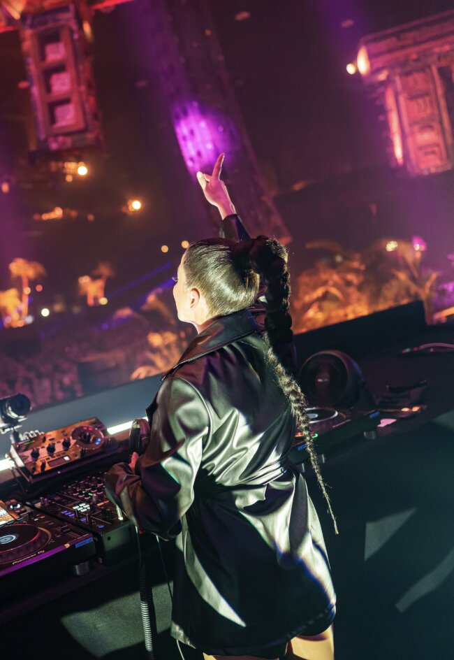 Miss K8 at Masters of Hardcore 2025 – Temple of Resonance