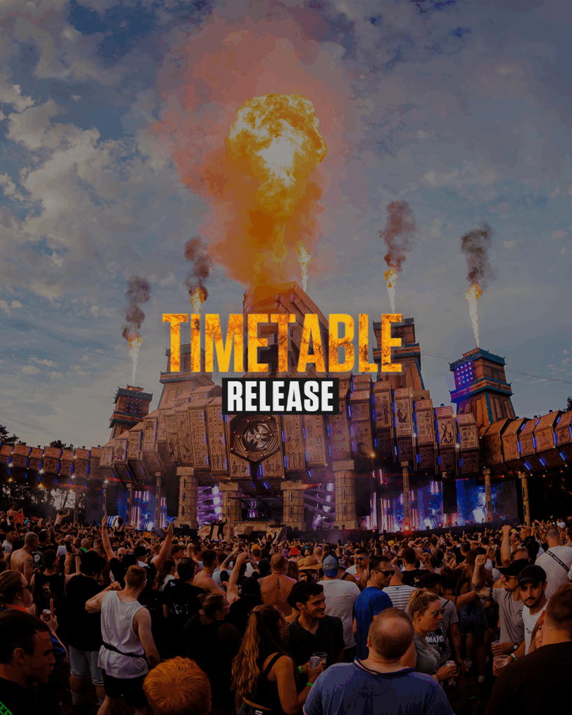 Dit is de timetable voor Dominator 2025!